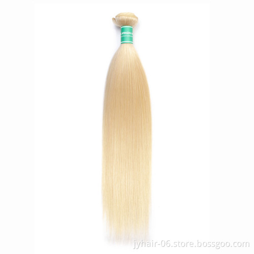 Wholesale 613 Blonde Straight Hair Weave 100% Virgin Brazilian Human Hair